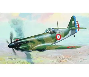 SMĚR Model Dewoitine D 520 / Plastikový model / 1:72 / 11x14 cm / od 8 let
