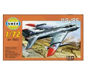 SMĚR Model MIG-19S / Plastikový model / 12,5 x 18 cm / 8+