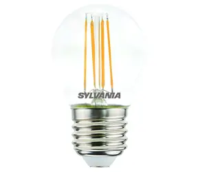 Sylvania ToLEDo Retro Ball čirá / LED žárovka / E27 / 470 lm / 2700K / stmívatelná