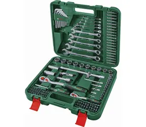 Bosch 1600A039J0 zelená / Sada nářadí / 134 ks / s kufrem