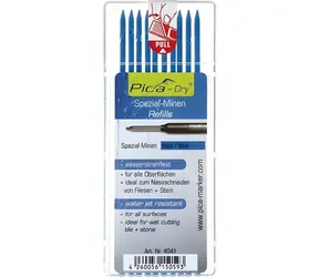 Pica-Marker DRY modrá / Náhradní tuhy