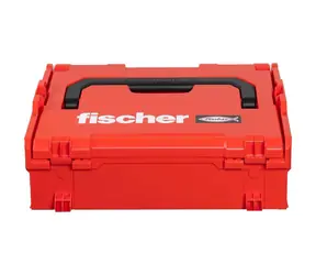 fischer L-BOXX FLB 136 červeno-černá / Kufr na nářadí / Velikost 2 / Rozměry 442 x 357 x 151 mm / Prázdná