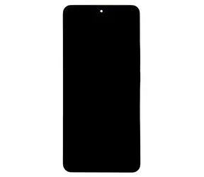 Náhradní LCD displej + dotyková deska + přední kryt pro Xiaomi 12T/12T Pro černý (Service Pack)