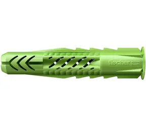 fischer UX 10x60 R / Univerzální hmoždinka / S límečkem / Zelená