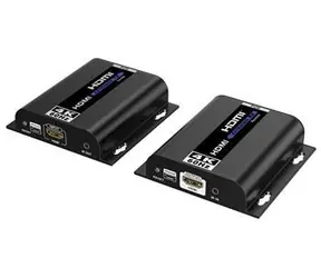 PremiumCord HDMI extender / 4K@60Hz / 120 m / přes LAN / 1G IP / IR / POE