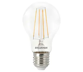 Sylvania ToLEDo Retro E27 / LED žárovka / 806 lm / 2700K / Stmívatelná / Čiré sklo