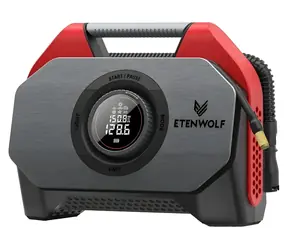 Etenwolf S6 SE červená / Aku vzduchový kompresor / 11,03 bar / 15 600 mAh / 42 l/min / USB-C