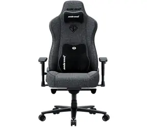 Anda Seat Novis Plus XL tmavě šedá / Herní židle / látkový potah / velikost XL