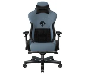 Anda Seat T-Pro 2 modrá / Herní židle / velikost XL / lněná tkanina / nosnost 200 kg