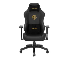 Anda Seat Phantom 3 L černo-zlatá / Herní židle / PVC koženka / nosnost 120 kg