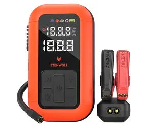 Etenwolf X6 Pro / Autokompresor / 30 l/min při 0 PSI / max. 160 PSI (11,03 bar) / 8000 mAh / 150 W