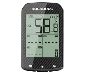 Rockbros M1Pro černá / Cyklocomputer / GPS / Bluetooth / IPX6