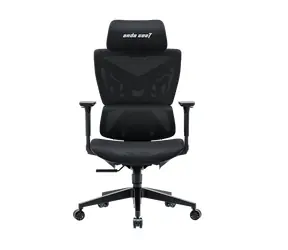 Anda Seat X-Air Mega Size XL černá / Herní židle / síťovina / nosnost 120 kg / sklon 105-126° / 3D područky