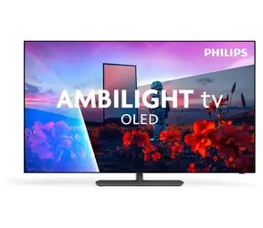 65" Philips 65OLED811/12 šedá / Televize / OLED / 4K UHD / Ambilight / Google TV / 120Hz