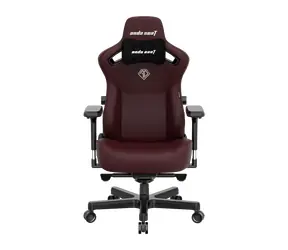 Anda Seat Kaiser 3 XL vínová / Herní židle / PVC kůže / velikost XL / nosnost 200 kg