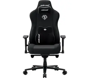 Anda Seat Novis Plus XL černá / Herní židle / látkový potah / velikost XL