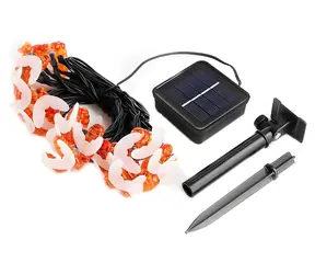 X-SITE Včela MFD-001 bílá / LED světelný řetěz / solární / 5 m / 8 funkcí / IP65