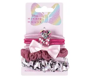 Cerda Beauty Minnie Elastická gumička do vlasů 6 ks