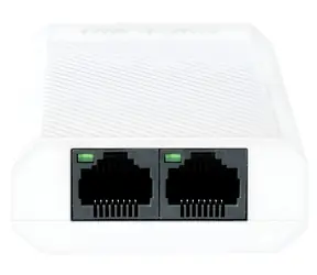 Hikvision DS-3E0103DP-E/R / PoE repeater / 10/100 Mbps / 1x PoE IN + 2x PoE OUT / IEEE 802.3af/at / 30W