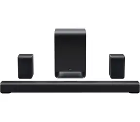 TCL S65K titanová / Soundbar / 5.1 / 580 W / Dolby Atmos / Bluetooth 5.3 / 2x HDMI