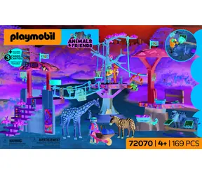 PLAYMOBIL Animals & Friends 72070 Lezecký park v divočině / Stavebnice / 169 dílků / od 4 let