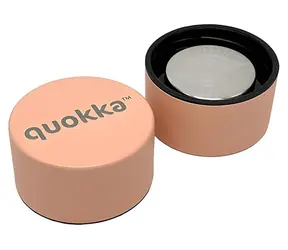 Quokka Solid broskvová / Termoláhev / nerezová, dvouplášťová / 850 ml