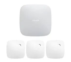 Ajax SET požární ochrana 4G bílá / Požární zabezpečovací sada / 4G