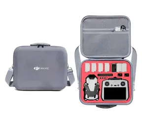 Stablecam Přepravní pouzdro na rameno šedé pro DJI Mini 4 Pro / Pouzdro na dron / 32×28×13 cm / pro RC 2, RC-N2