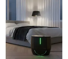 Stylies Antares Pro černá / Zvlhčovač vzduchu / studený odpar / 6 l / 60 m2 / 460 ml/h