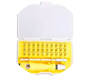 STABLECAM Sada nářadí pro opravy elektroniky 32 dílů / Sada nářadí / bity a nástroje / 0,45 kg