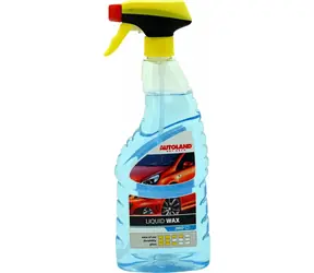 AUTOLAND Tekutý vosk 750 ml / Vosk na karoserii / rozprašovač / za mokra i za sucha