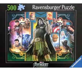 RAVENSBURGER Puzzle Marvel Avengers: Doomsday / 500 dílků / od 12 let