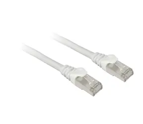 Sharkoon RJ-45 Cat.7a SFTP bílá / Patch kabel / RJ45-RJ45 / 7,5 m / LSOH
