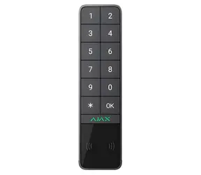 AJAX KeyPad Outdoor Jeweller (8EU) ASP grafitově šedá / Bezdrátová klávesnice / venkovní / mechanická / dosah 1700 m