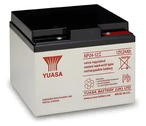 Yuasa NP 24-12 / Akumulátor VRLA / 12V / 24Ah / bezúdržbový
