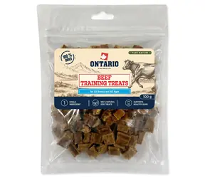 Ontario Pure Nature Pochoutka pro psy hovězí výcviková / 100 g