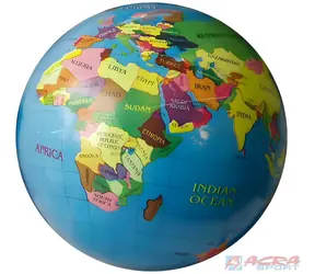 ACRA Míč Zeměkoule 23 cm / Míč / Plast