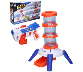 WIKY Pistole na pěnové náboje s věží / Dětská zbraň / 12 nábojů / od 3 let