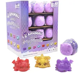 Aphmau MeeMeow Mačkací dráček s překvapením / Antistresová hračka / Mystery Squishy Dragons / 1 ks