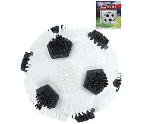 Mačkací míček fotbalový kopačák 7 cm / Antistresová hračka / Plast / od 3 let