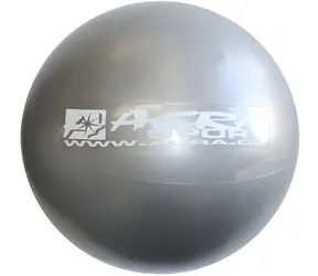 ACRA Míč Overball Itálie stříbrná / 30 cm / nosnost 120 kg