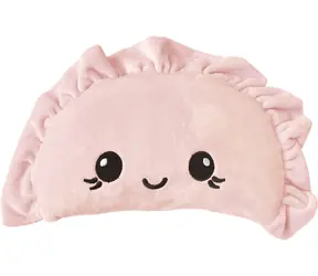 Plyšový polštářek Knedlíček růžový / 35 cm / Plyš