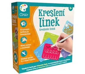 ARTO Výuková sada na kreslení linek / 16 kartiček / smazatelný fix