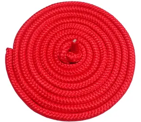 KUBIsport Švihadlo gymnastické červené / Švihadlo / Délka 3 m