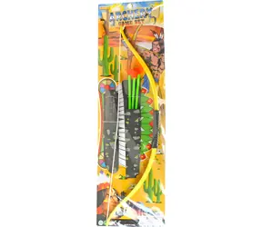 ORION Indiánský luk se šípy a nožem 50 cm / 3 šípy s přísavkou / Plast / od 3 let