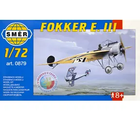 SMĚR Plastikový model Fokker E.III / Letadlo / 1:72 / 32 dílků / od 6 let