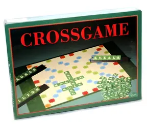 HYDRODATA Desková hra Crossgame / Křížovky / 2 hry v balení / pro starší školáky