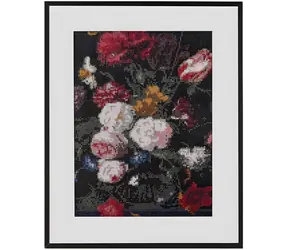 GRAFIX Diamantové malování Květiny / 40x50 cm / od 3 let