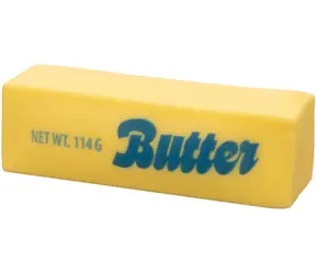 Antistresová strečová kostka másla Mega Squeeze XL / Antistresová hračka / 13,5 cm