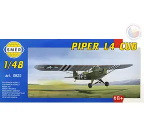 SMĚR Plastikový model Piper L4 Cub / 1:48 / 45 dílků / od 8 let